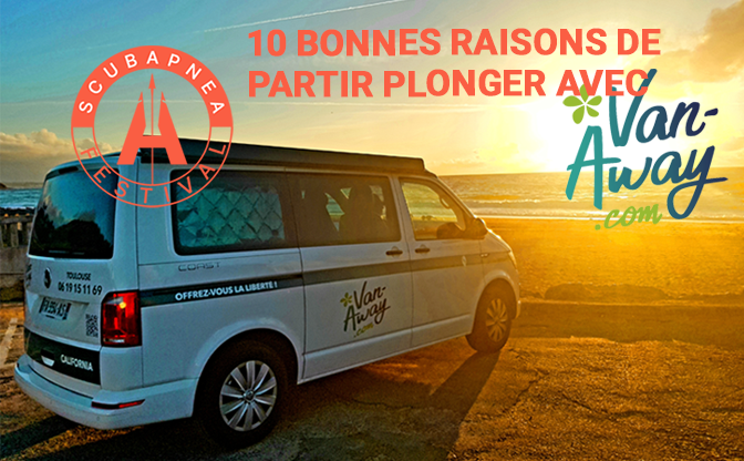   10 bonnes raisons de partir en voyage plongée… en Van Away !